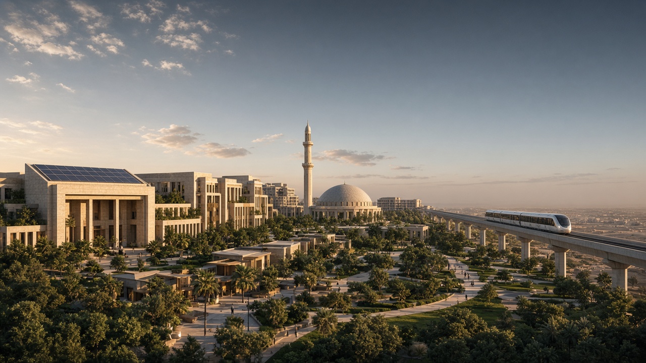 Saudi Arabia Vision 2030 skyline